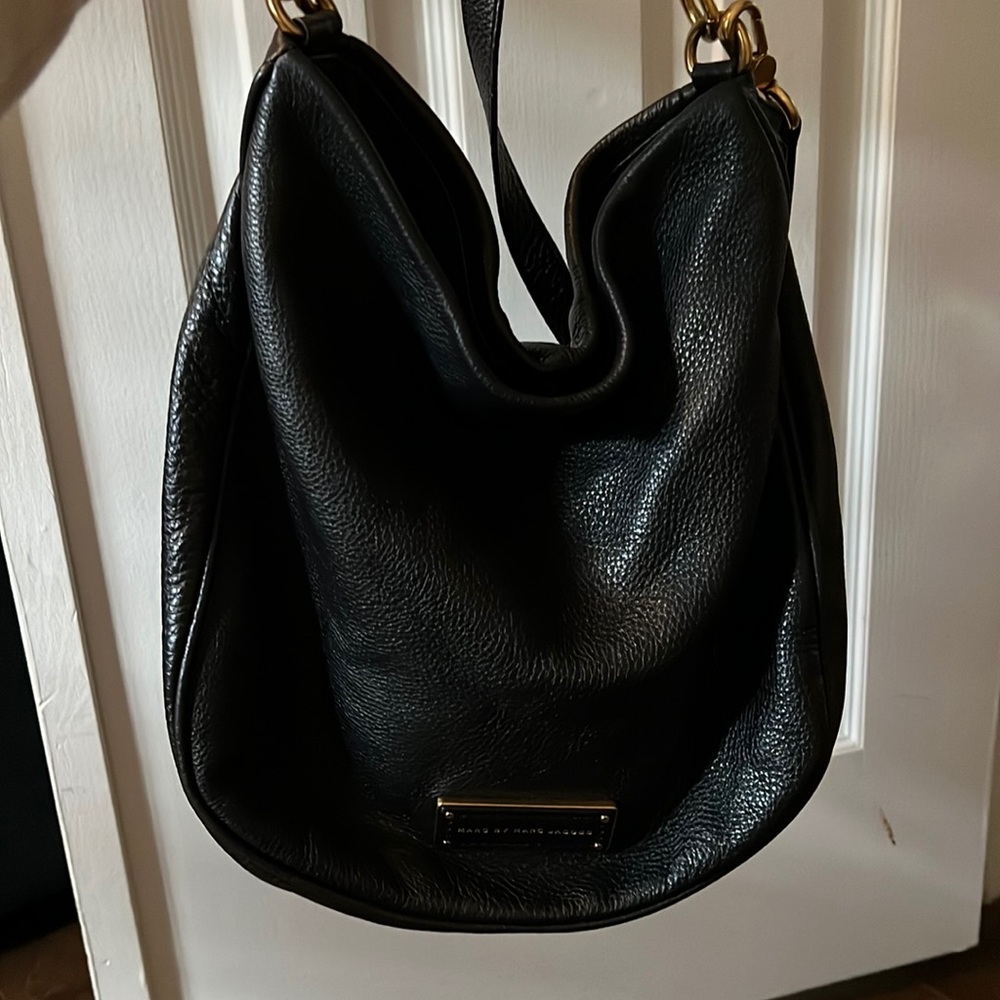 Black leather Marc by Marc Jacobs
